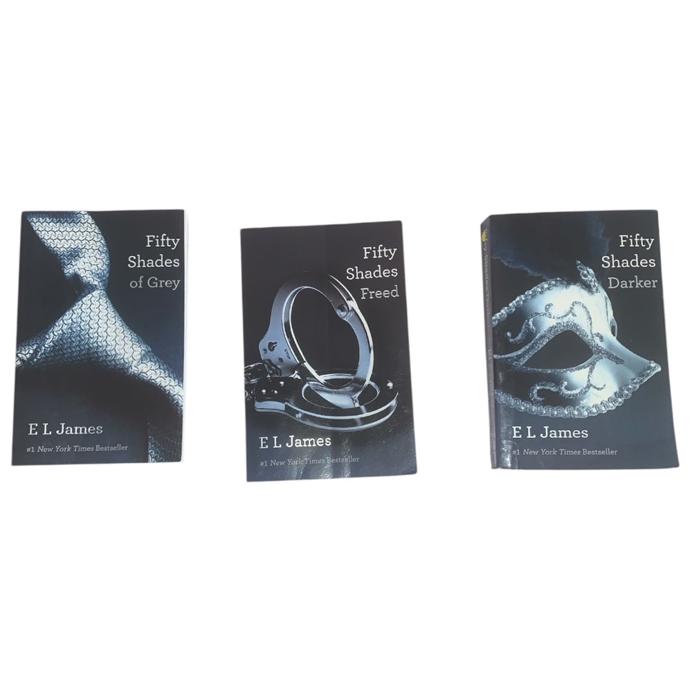 FIFTY SHADES GREY,FIFTY SHADES FREED,FIFTY SHADES DARKER,GREY & FREED BOOKS - Picture 3 of 4